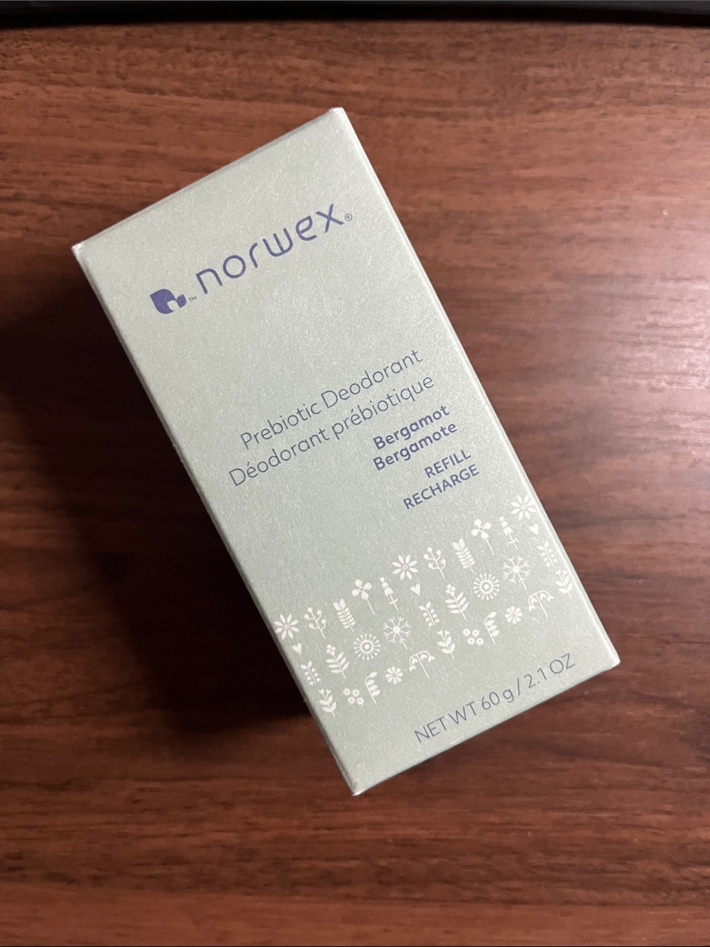 Norwex Prebiotic Deodorant Refill clean and safe ingredient